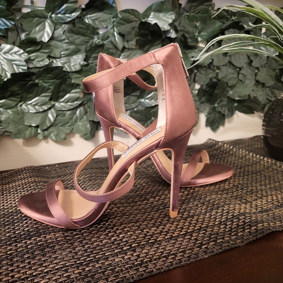 Sandals Tacón Stecy Pink gold. size  7M - Picture 4 of 5